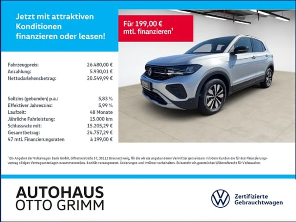 Volkswagen T-Cross 2025 Benzine