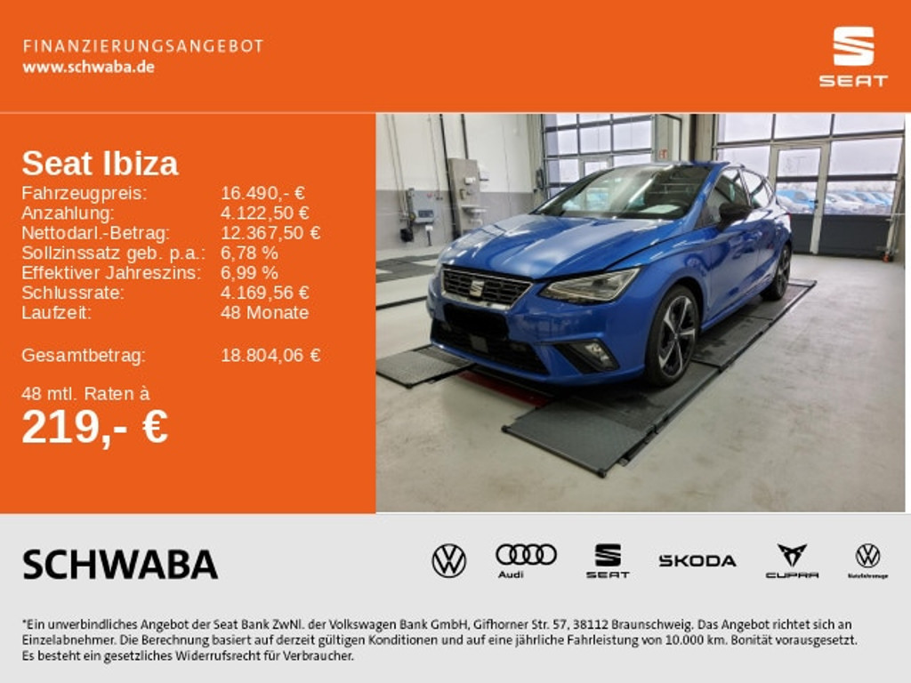 Seat Ibiza 2022 Benzine