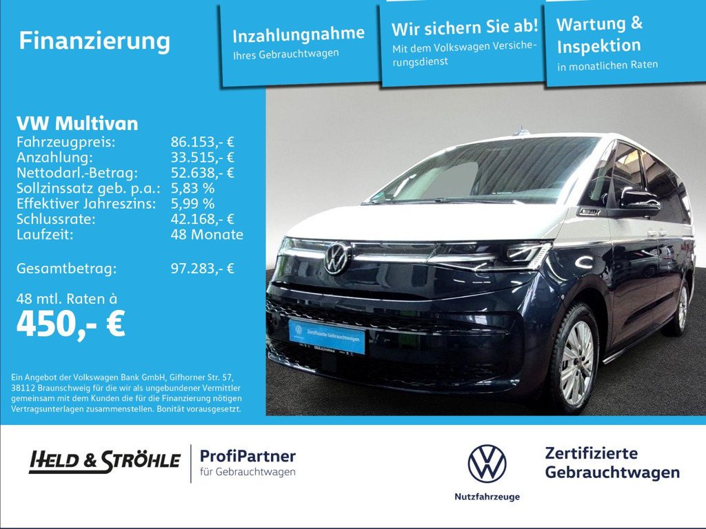 Volkswagen Multivan 2025 Hybride Benzine