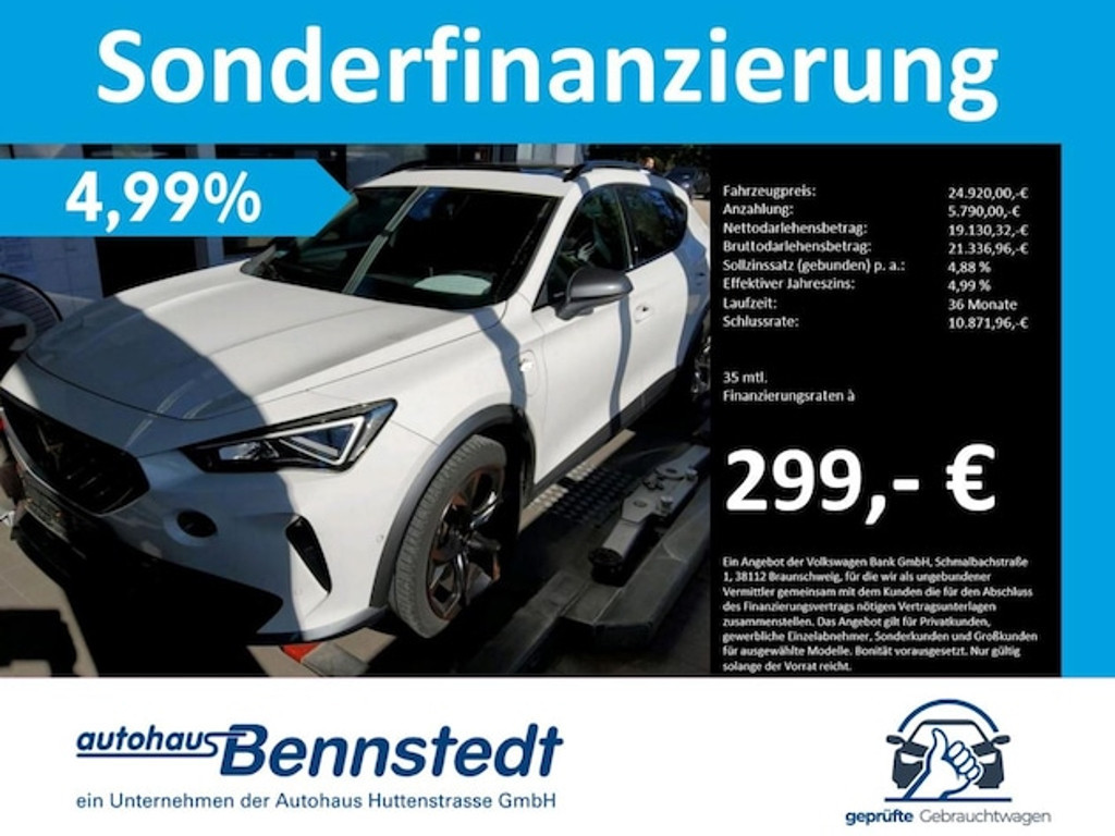 Cupra Formentor 2021 Hybride Benzine