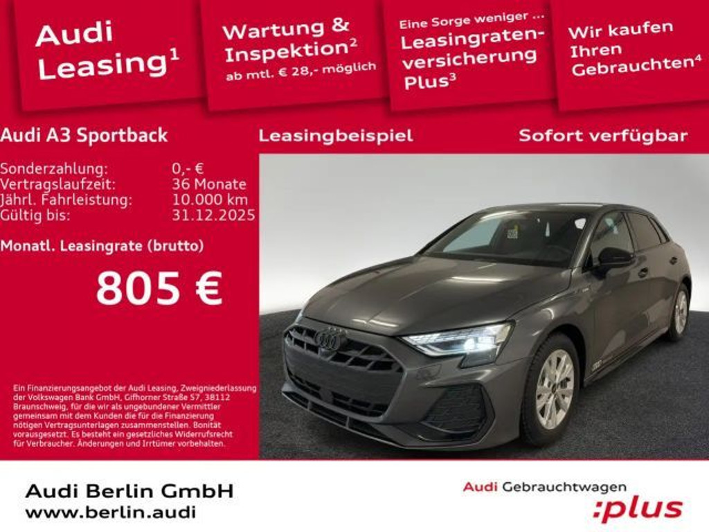 Audi A3 2025 Benzine