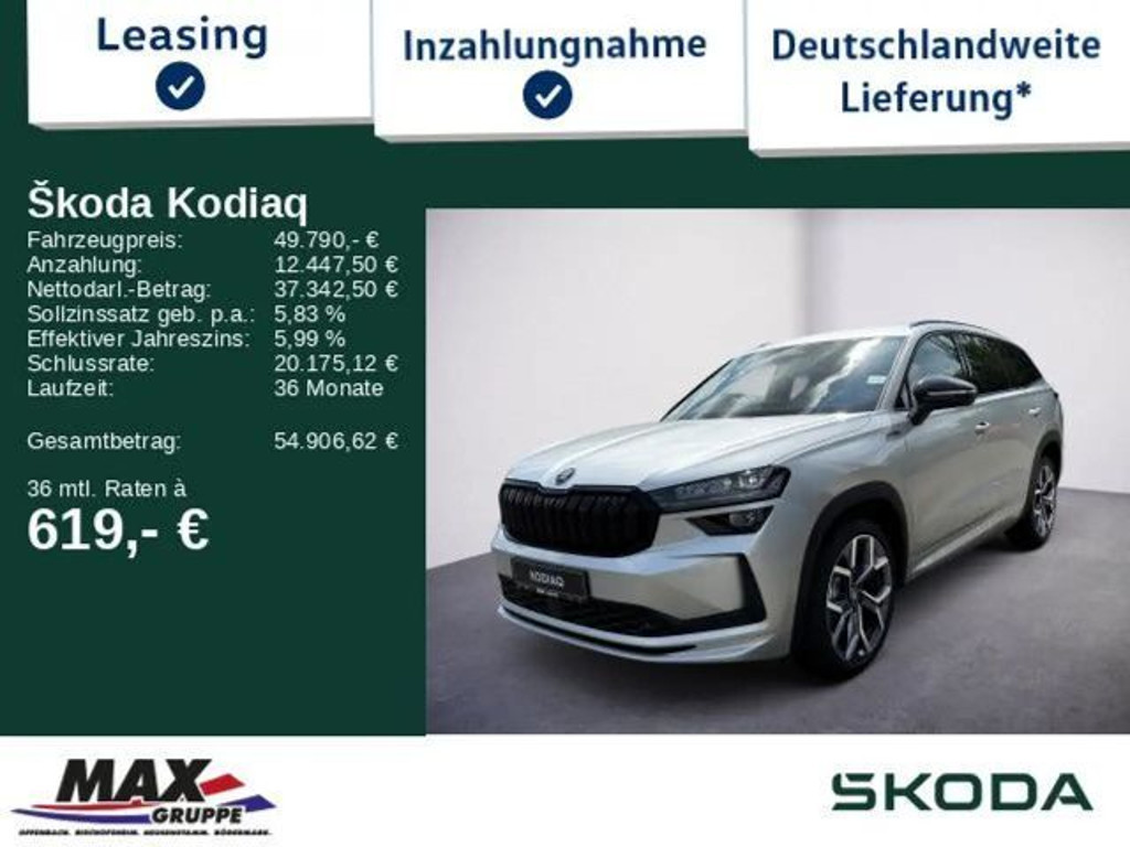 Skoda Kodiaq 2025 Benzine