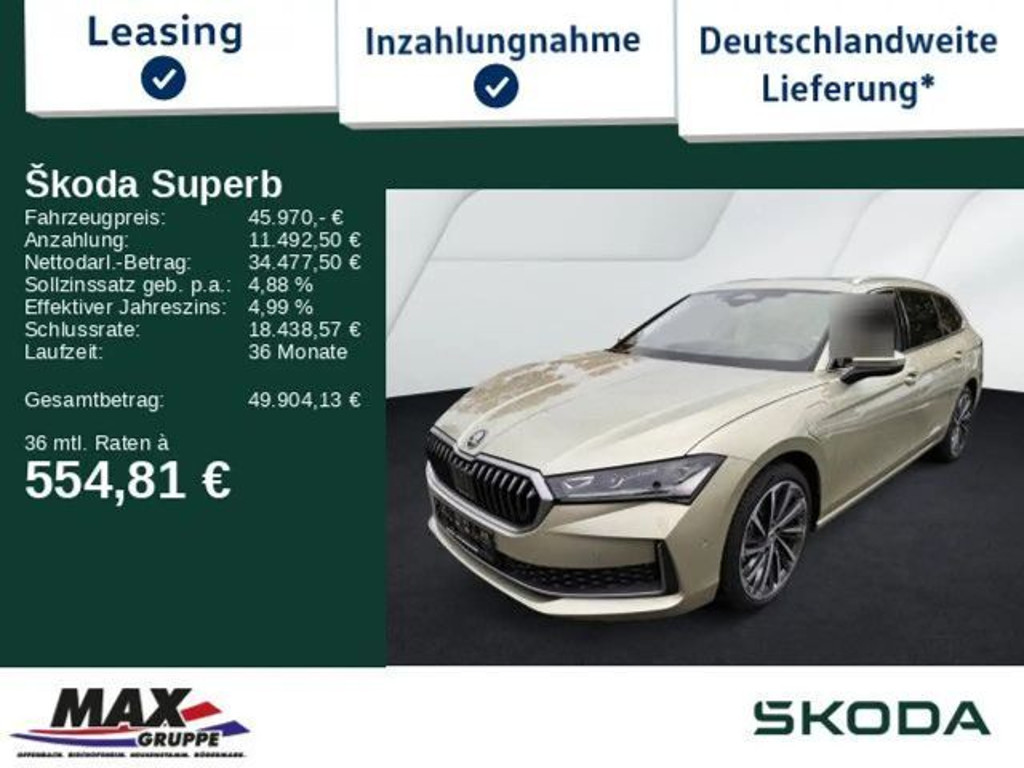 Skoda Superb 2024 Hybride Benzine