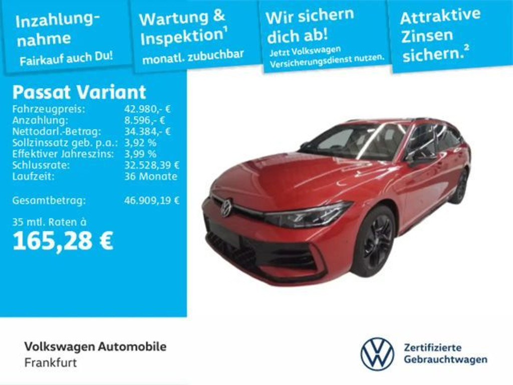 Volkswagen Passat 2025 Hybride Benzine