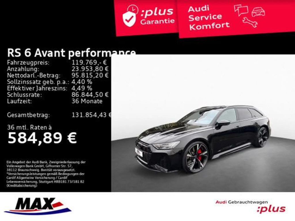 Audi RS6 2025 Benzine