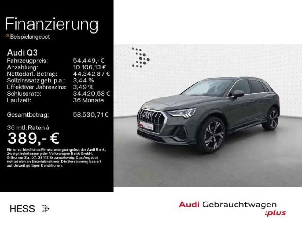 Audi Q3 2025 Benzine