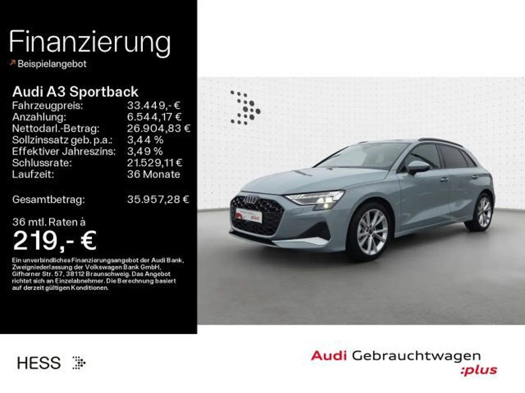 Audi A3 2025 Benzine