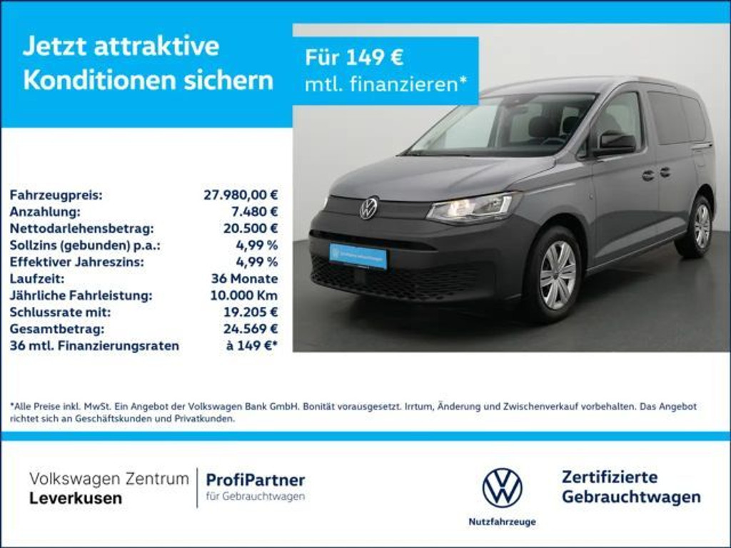 Volkswagen Caddy 2024 Benzine
