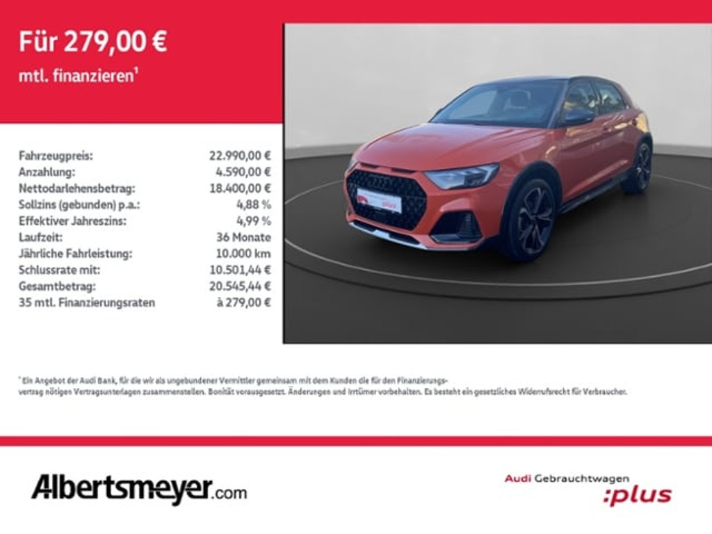 Audi A1 Citycarver 2021 Benzine