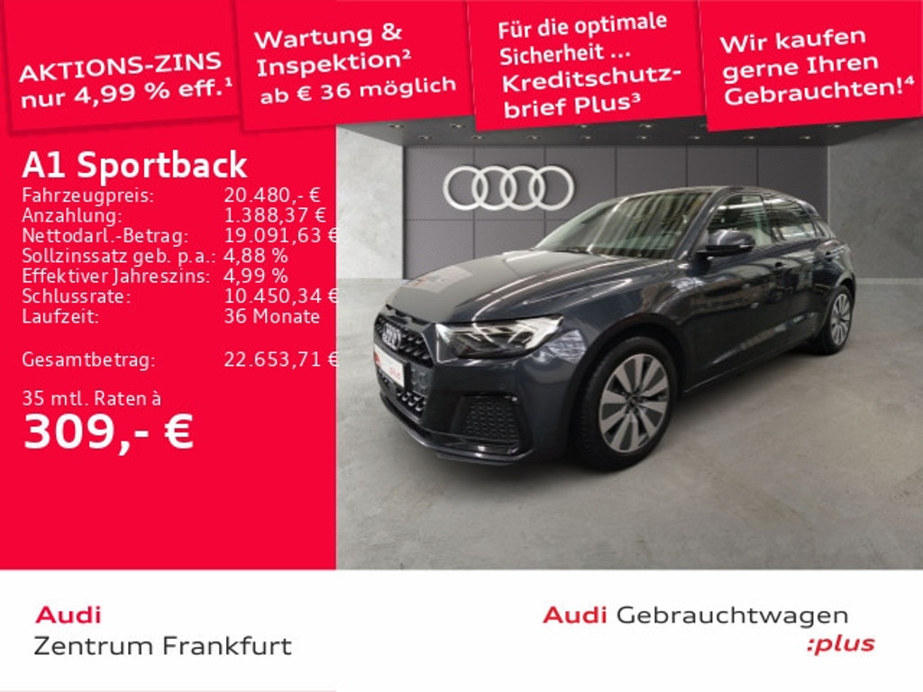 Audi A1 2022 Benzine