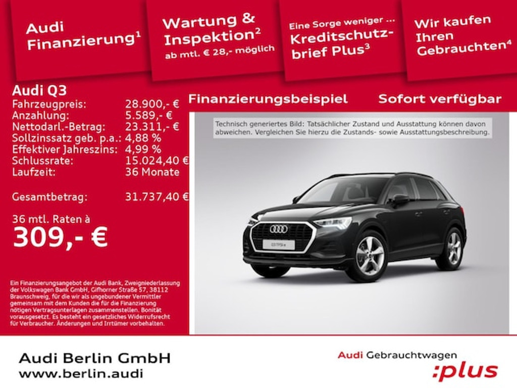 Audi Q3 2022 Hybride Benzine