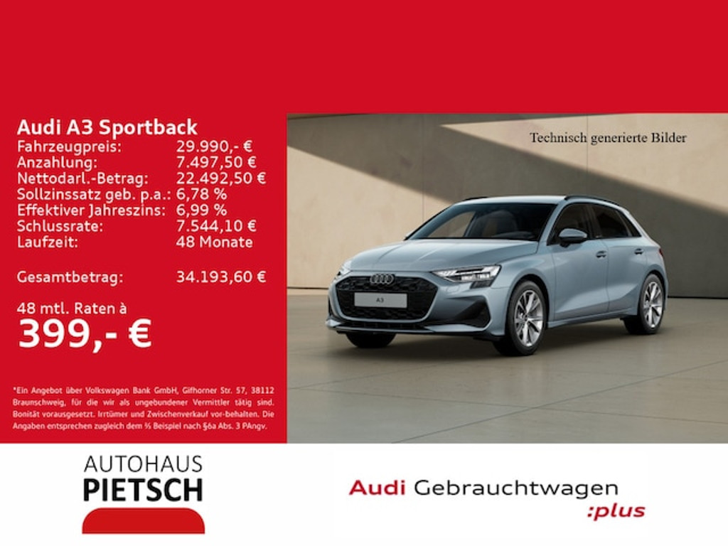 Audi A3 2025 Benzine