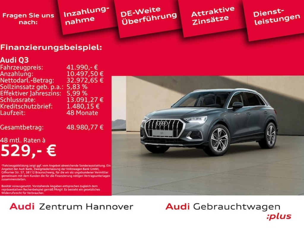 Audi Q3 2025 Benzine