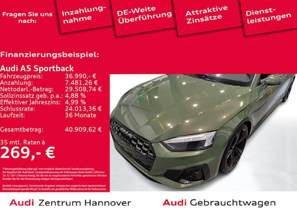 Audi A5 2022 Benzine