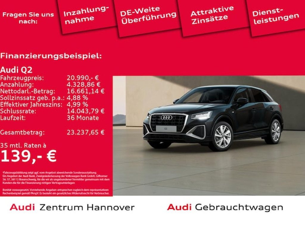 Audi Q2 2022 Benzine