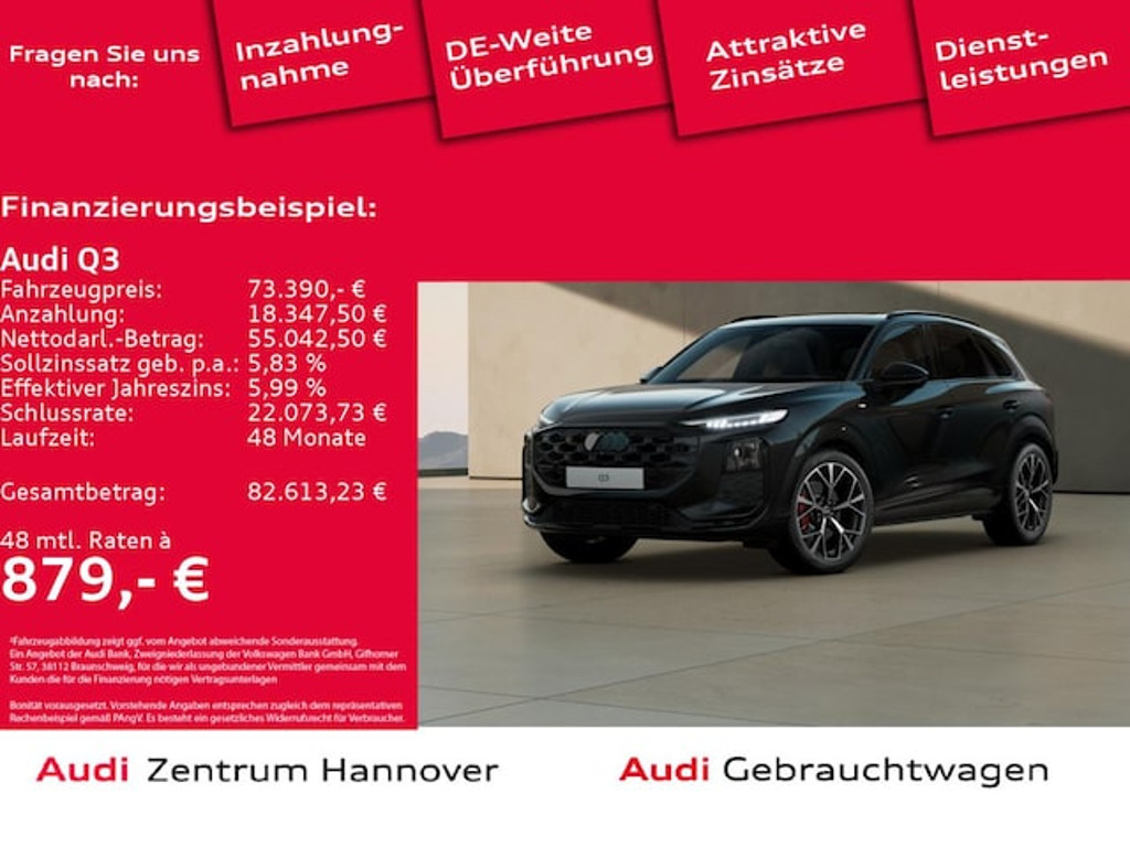 Audi Q3 2025 Benzine