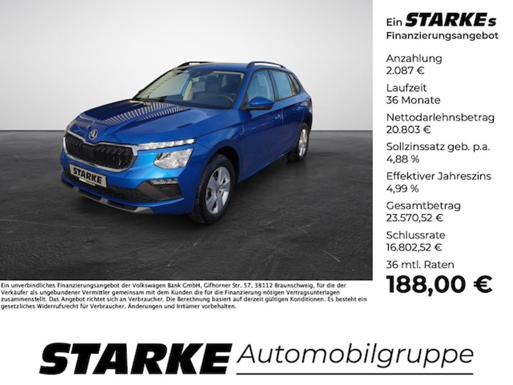 Skoda Kamiq 2025 Benzine