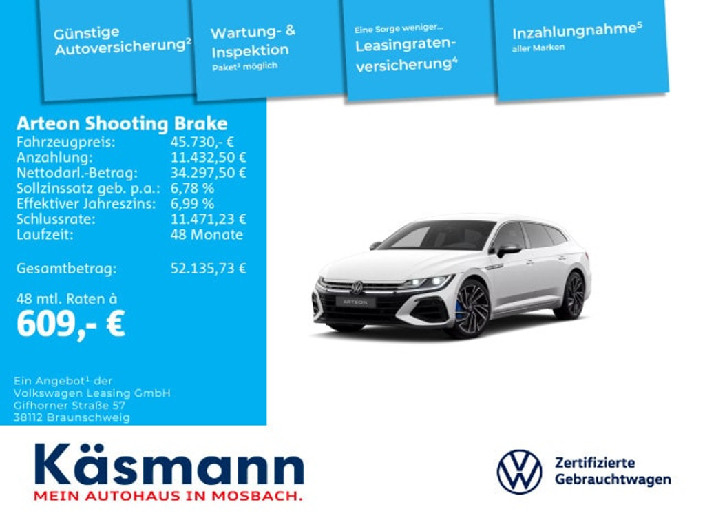 Volkswagen Arteon Shooting Brake 2025 Benzine