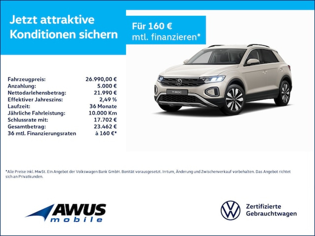 Volkswagen T-Roc 2024 Benzine