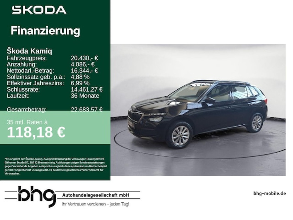 Skoda Kamiq 2023 Benzine