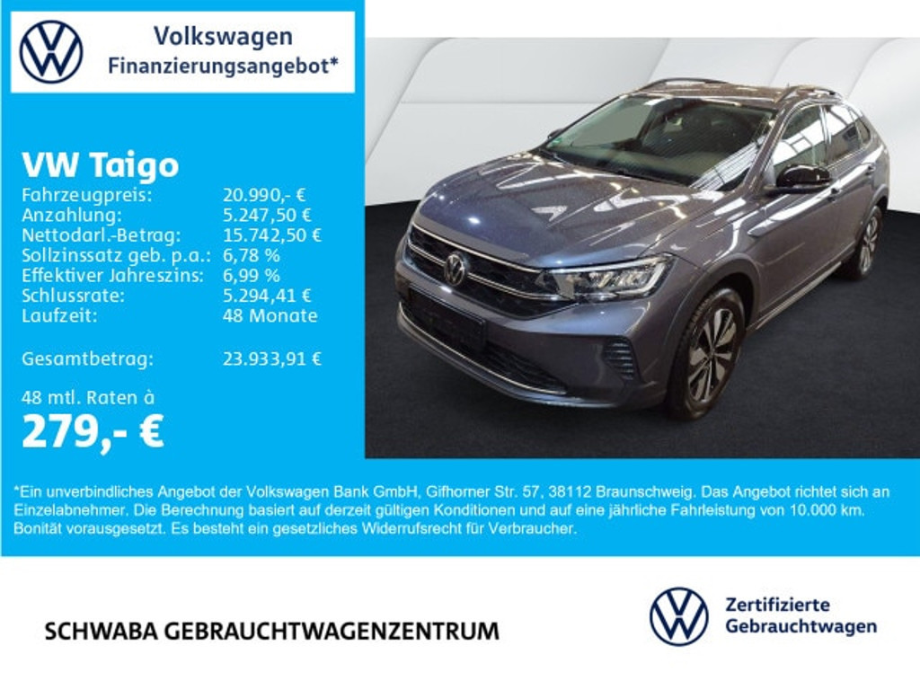 Volkswagen Taigo 2025 Benzine