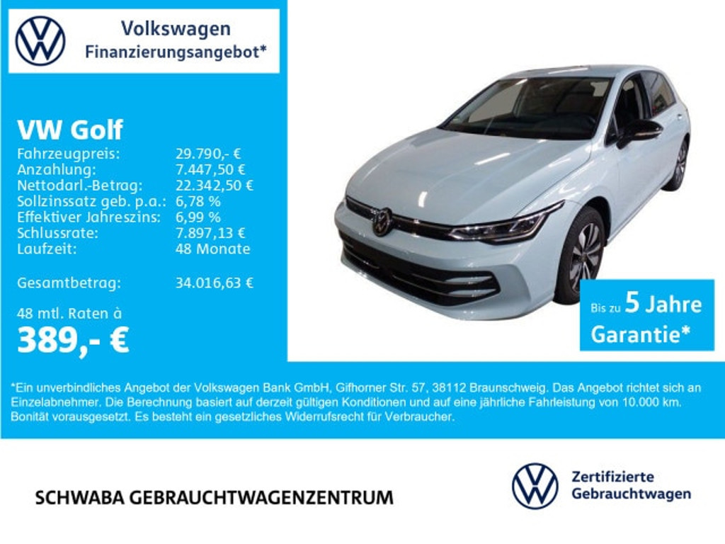 Volkswagen Golf 2025 Benzine