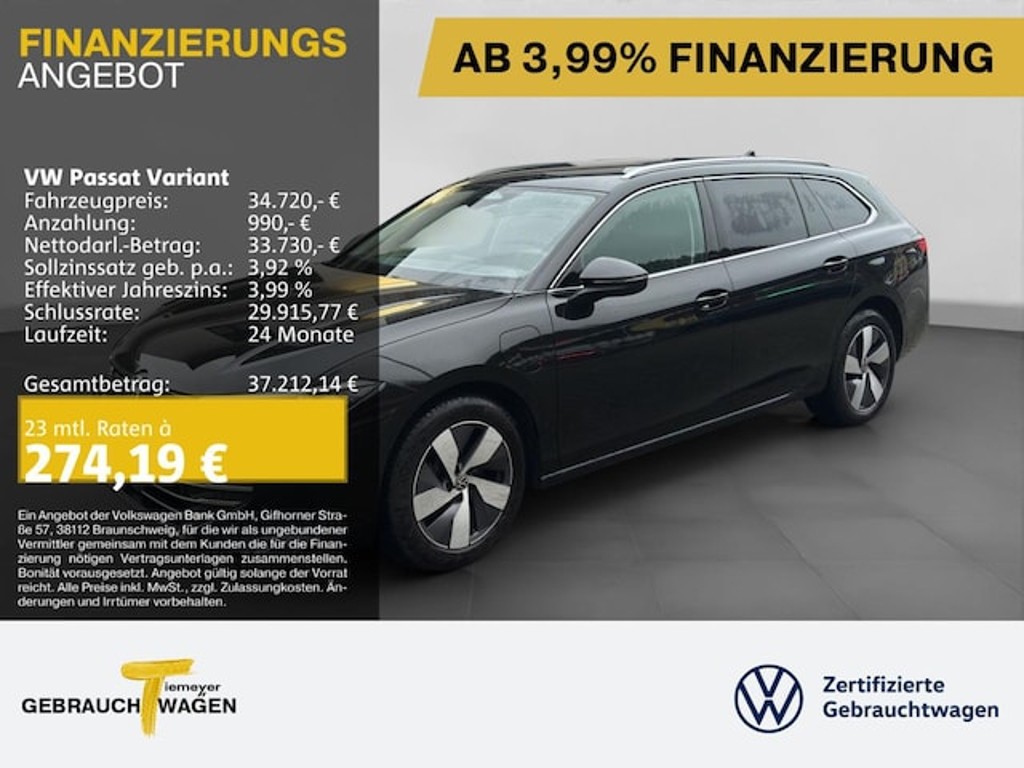 Volkswagen Passat 2025 Hybride Benzine