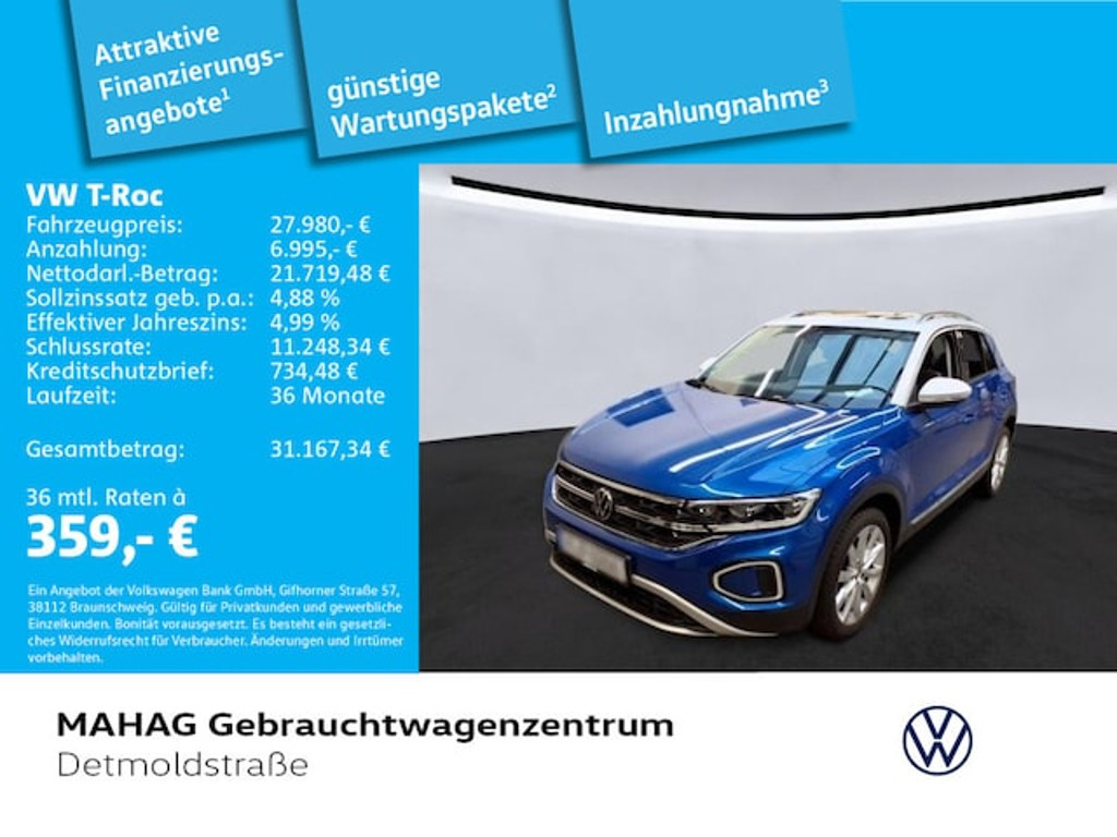 Volkswagen T-Roc 2023 Benzine