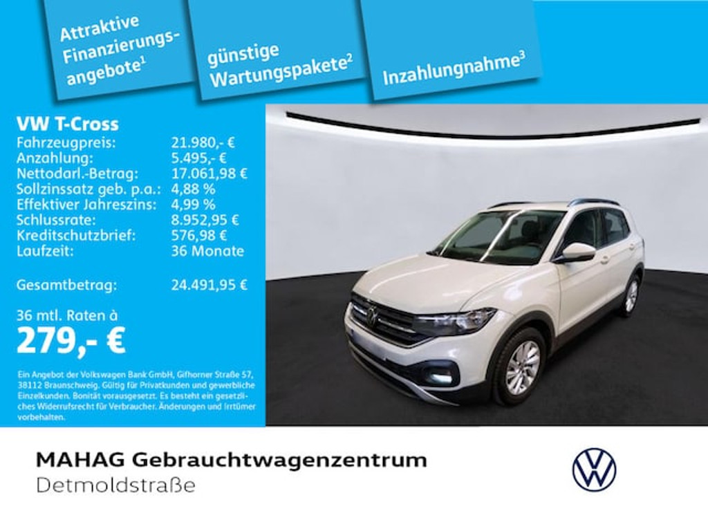 Volkswagen T-Cross 2023 Benzine
