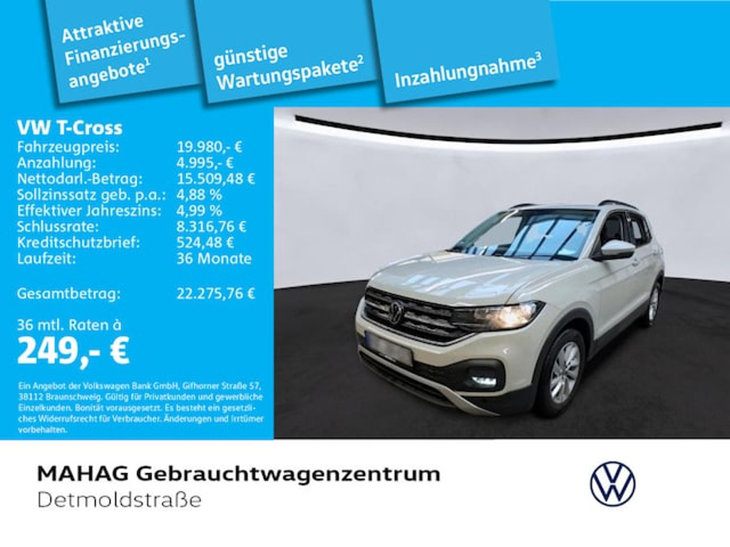 Volkswagen T-Cross 2023 Benzine