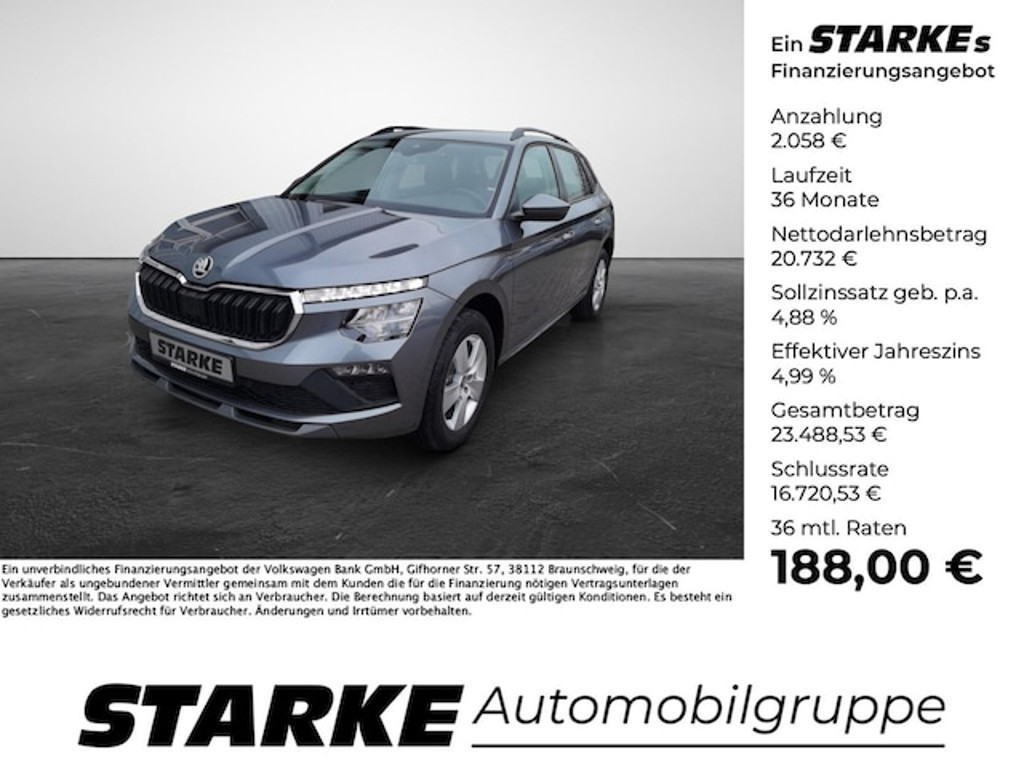 Skoda Kamiq 2025 Benzine