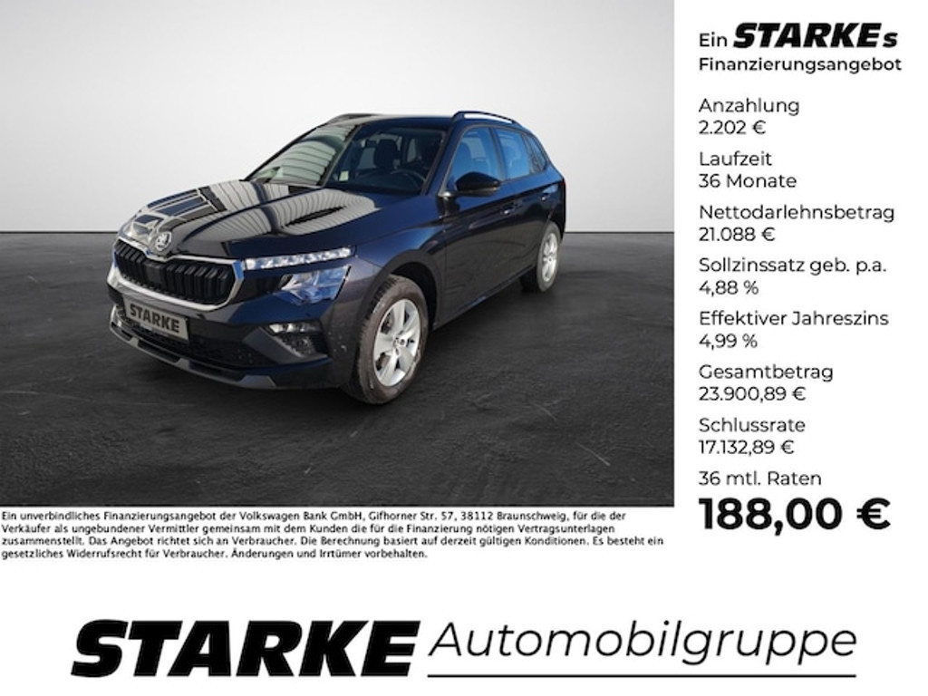 Skoda Kamiq 2025 Benzine