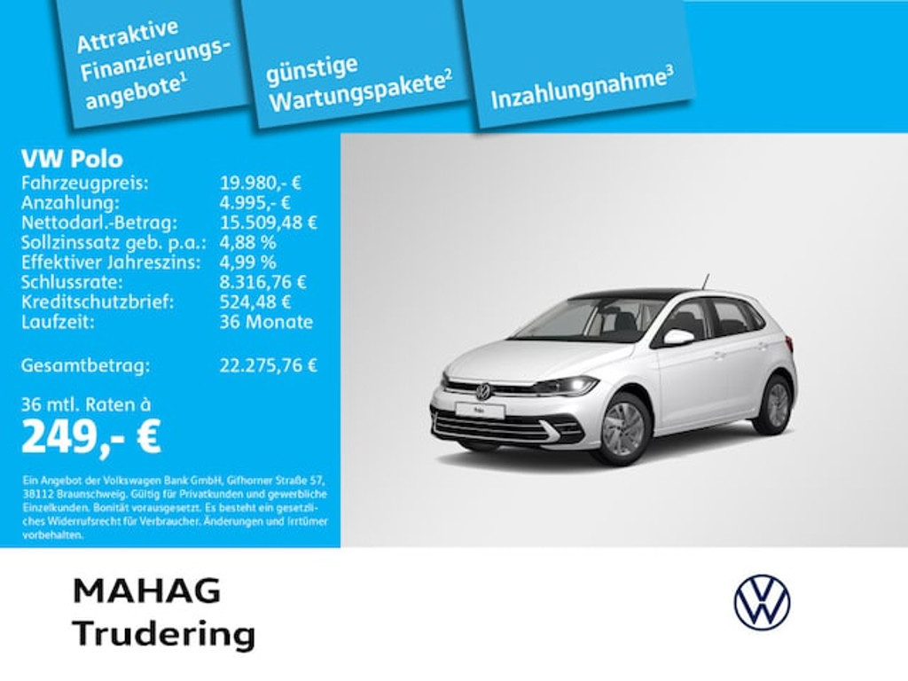 Volkswagen Polo 2022 Benzine