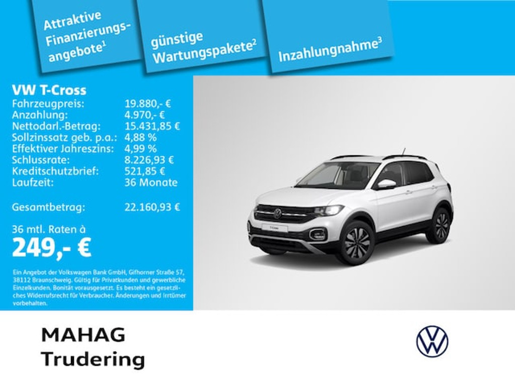 Volkswagen T-Cross 2023 Benzine