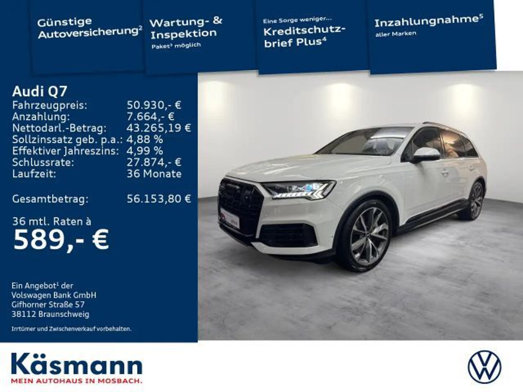 Audi Q7 2021 Hybride Benzine