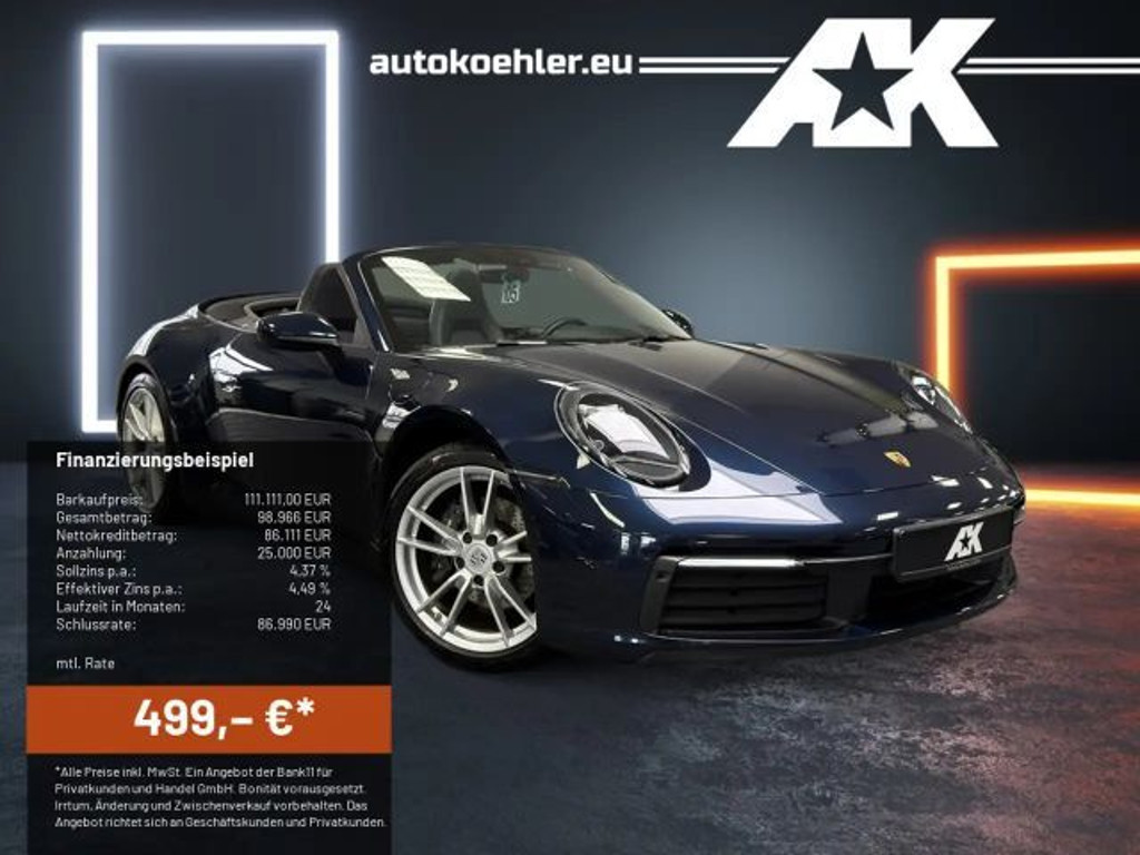 Porsche 992 2021 Benzine