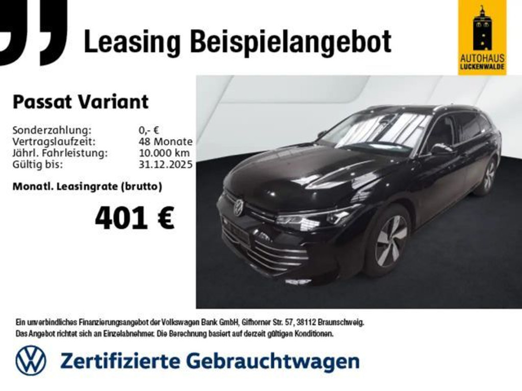 Volkswagen Passat 2024 Benzine