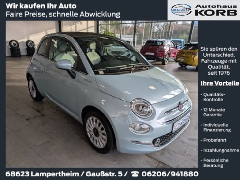 Fiat 500C 2022 Benzine