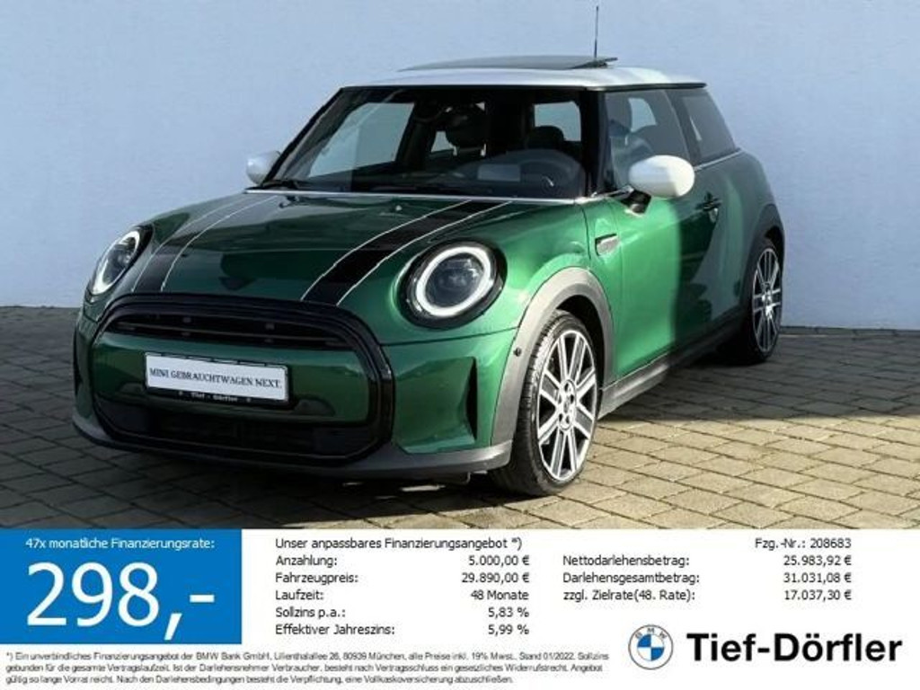 Mini Cooper 2022 Benzine