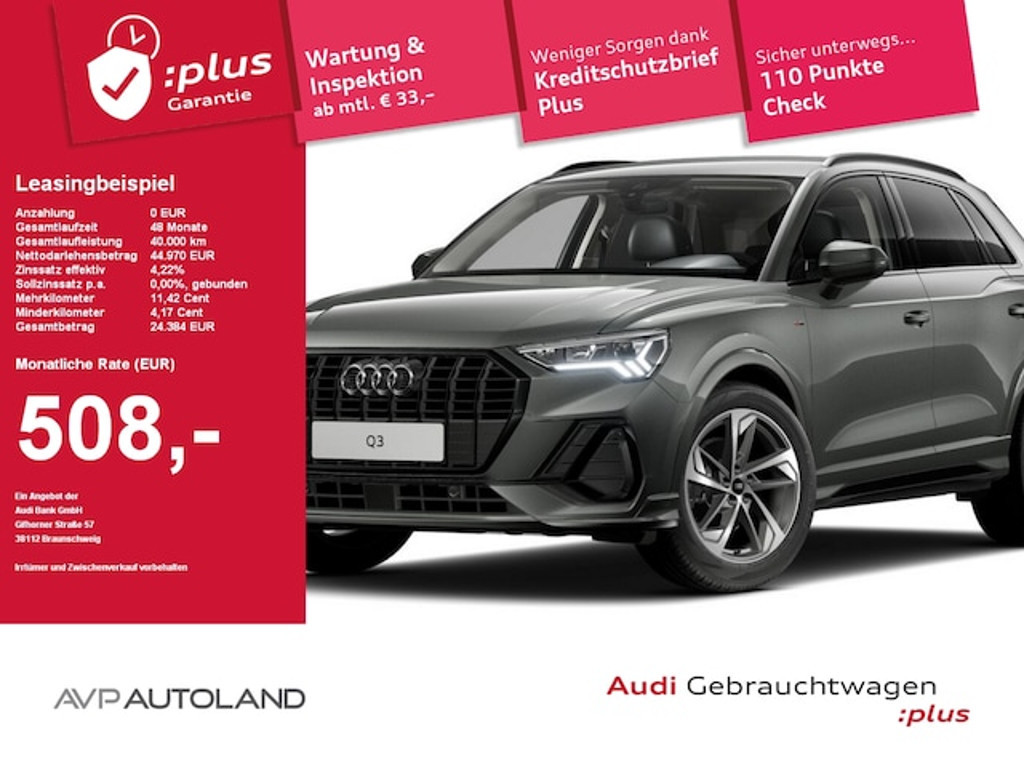 Audi Q3 2025 Benzine