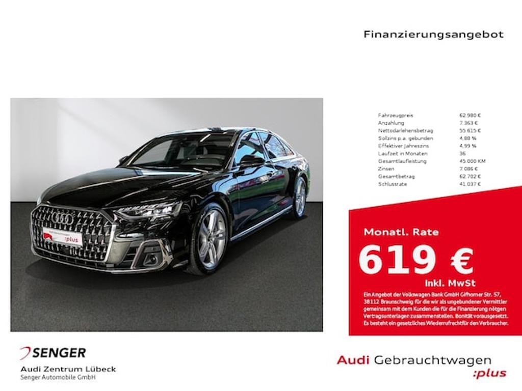 Audi A8 2022 Benzine