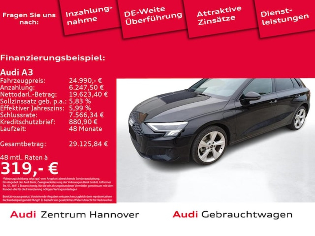 Audi A3 2022 Hybride Benzine
