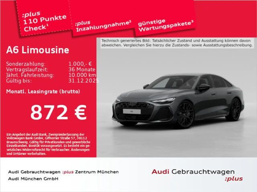 Audi A6 2025 Hybride Benzine