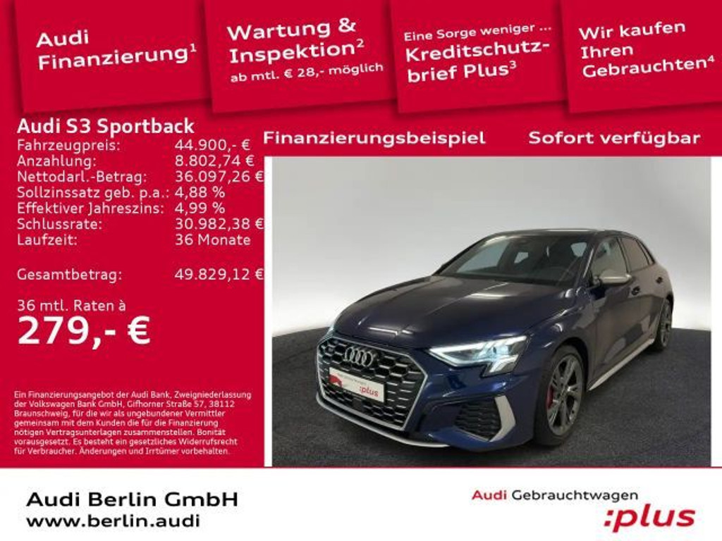 Audi S3 2024 Benzine