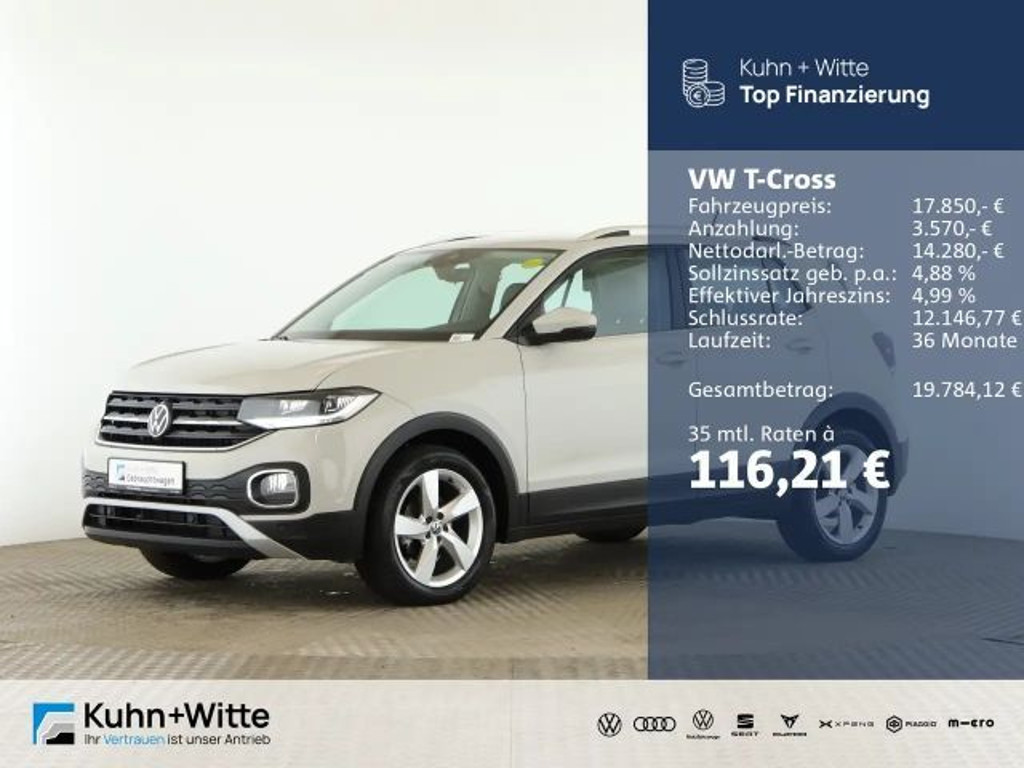 Volkswagen T-Cross 2022 Benzine