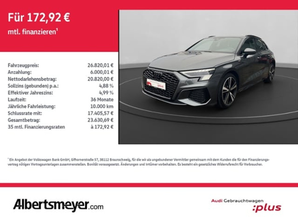 Audi A3 2021 Benzine