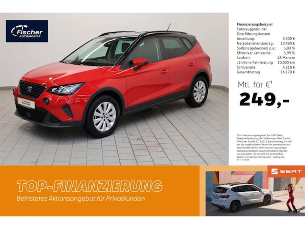 Seat Arona 2022 Benzine
