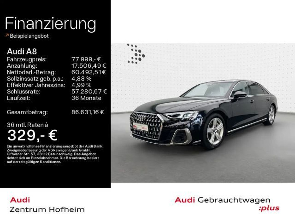 Audi A8 2025 Hybride Benzine