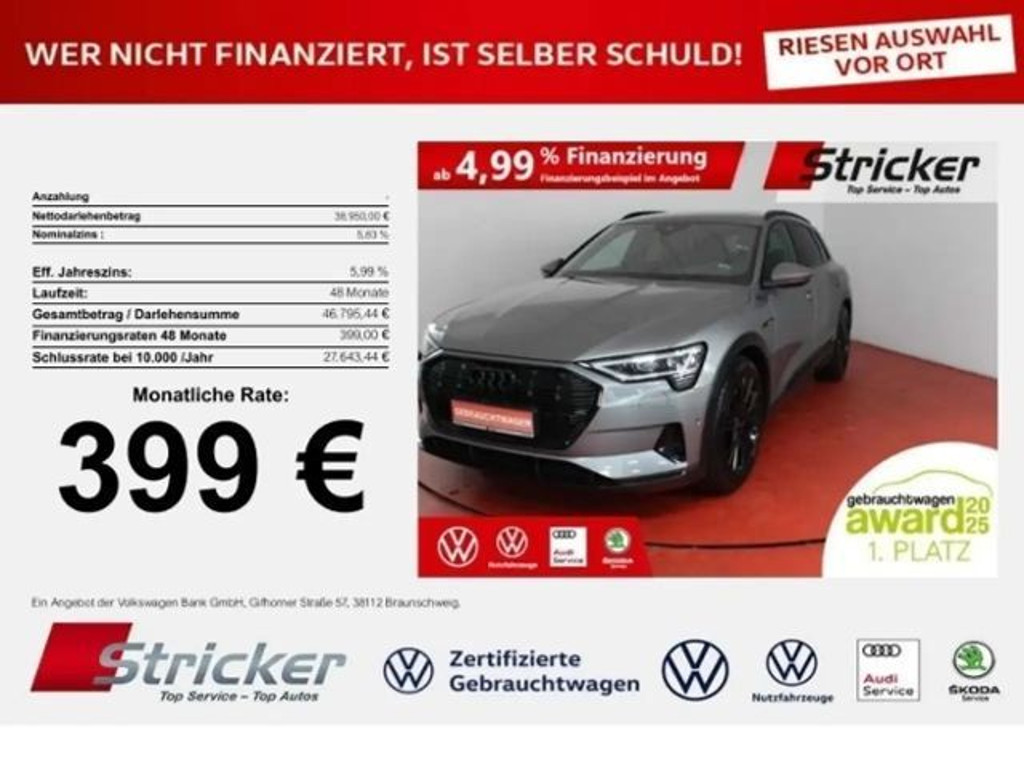 Audi e-tron 2022 Elektrisch