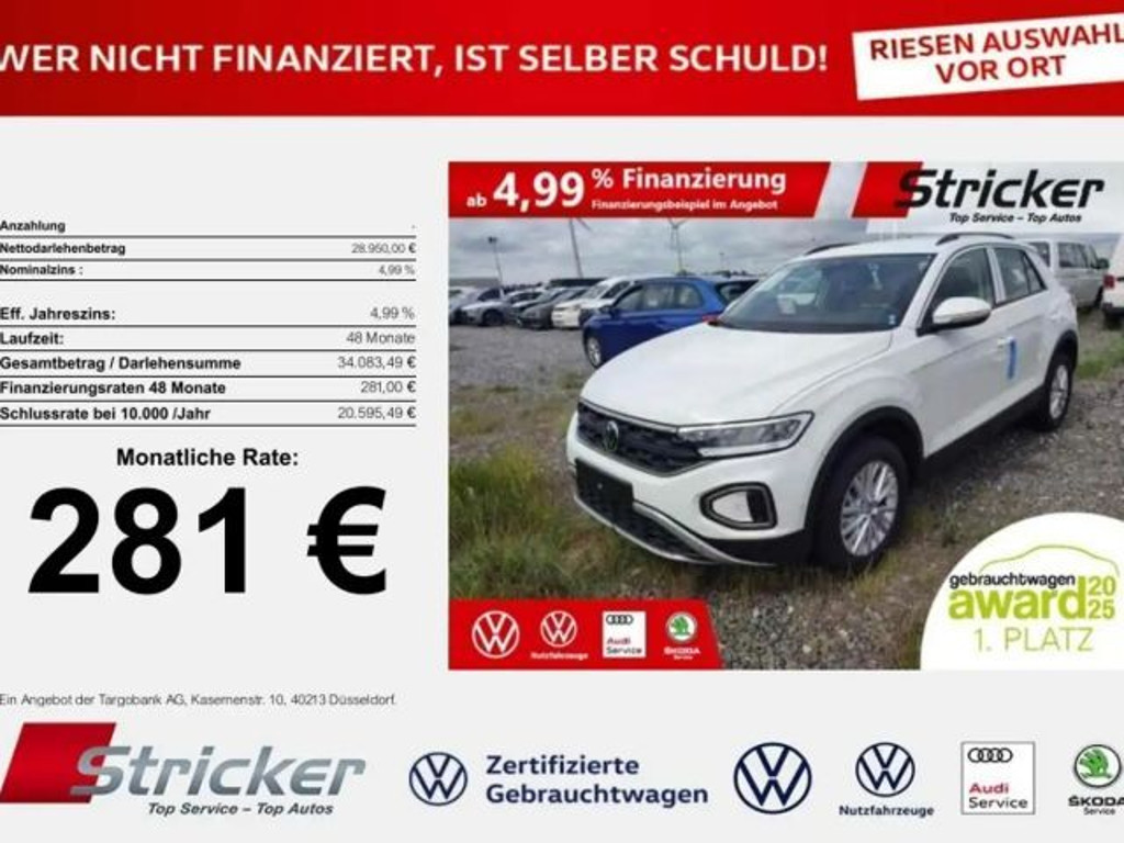 Volkswagen T-Roc 2025 Benzine